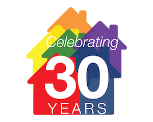Celebrating 30 Years Logo